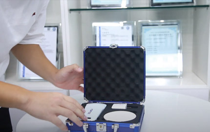 Demo dell'imballaggio ad ultrasuoni portatile