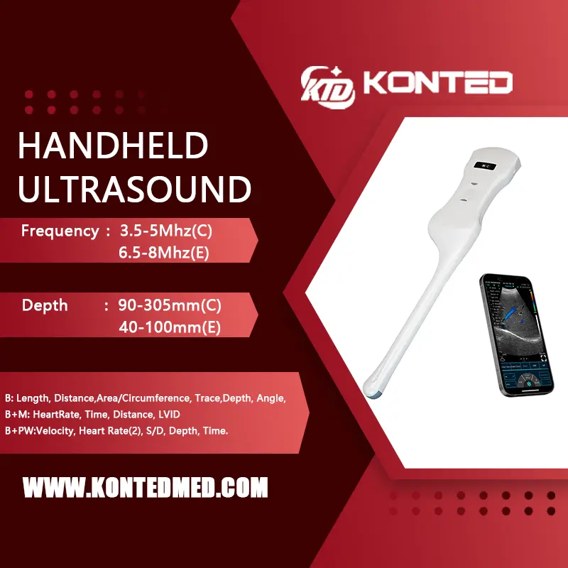 Caratteristiche di C10QT Dual-sonde Ultrasound convesso multiuso