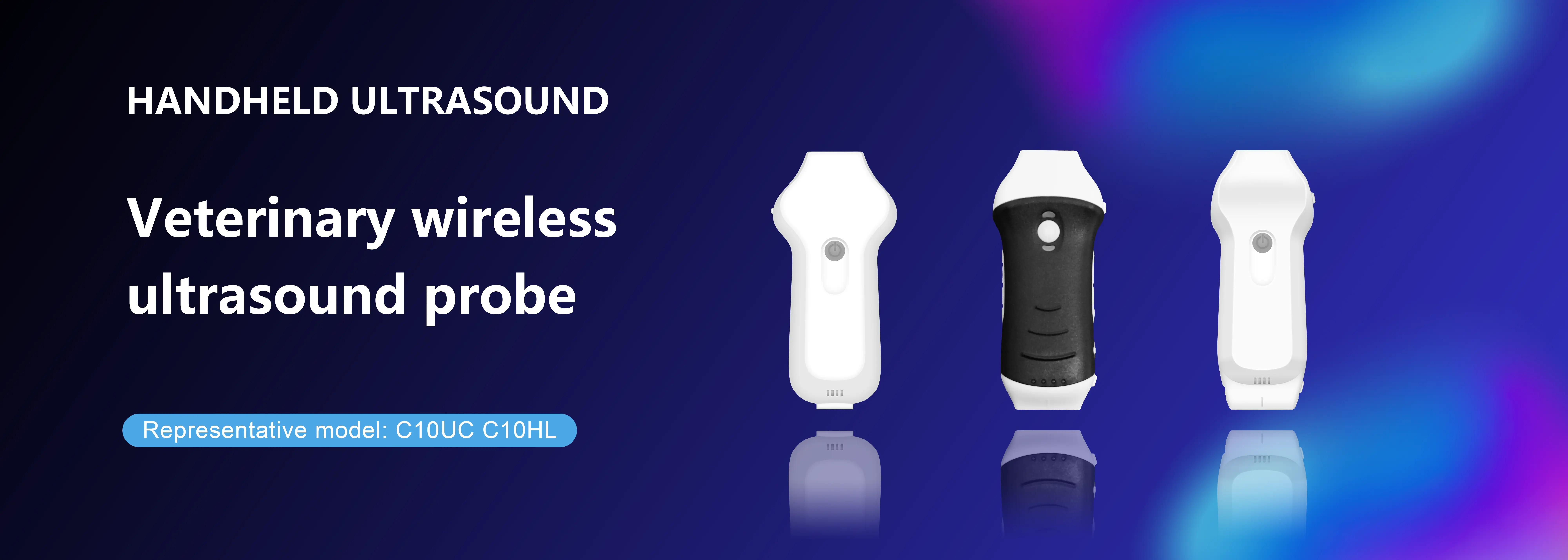 Sonda ad ultrasuoni wireless veterinaria